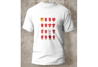 Rotherham United FC Retro Art Shirts T-Shirt Rotherham United FC Retro Art Shirts T-Shirt